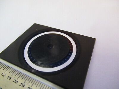 OPTICAL RETICLE 360DEG ANGLE PATTERN MICROSCOPE OPTICS AS PICTURED #B1-A-25