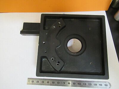 UNITRON JAPAN XY STAGE TABLE MICROSCOPE PART AS PICTURED #P4-B-26