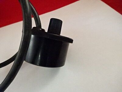 FOR PARTS MICROSCOPE SPARE LAMP CORD ILLUMINATOR UNKNOWN MAKER AS IS #R6-B-36