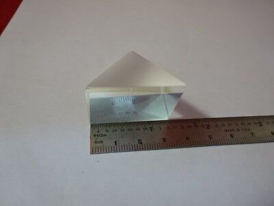 OPTICAL GLASS PRISM OPTICS AS IS &51-A-09