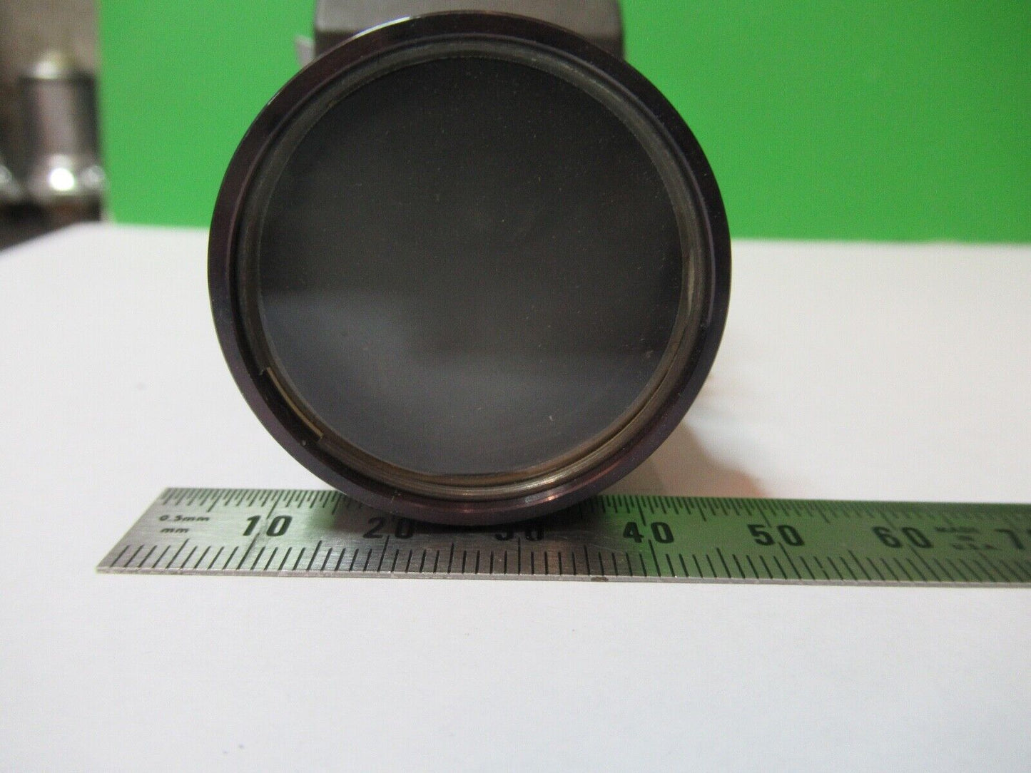 LEITZ WETZLAR GERMANY MIRROR DIFFUSER MICROSCOPE PART AS PICTURED  S2-C-106