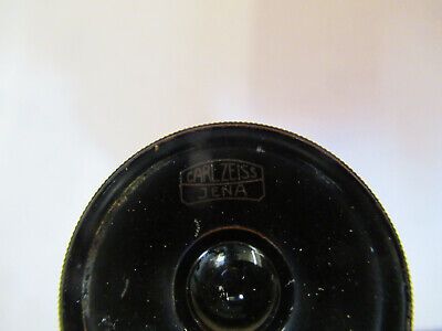 ANTIQUE ZEISS GERMANY EYEPIECE K8 10X OKULAR MICROSCOPE PART AS PICTURED P9-A-46