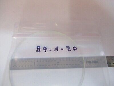 OPTICAL ROUND GLASS PLATE FLAT OPTICS AS PICTURED &B9-A-20