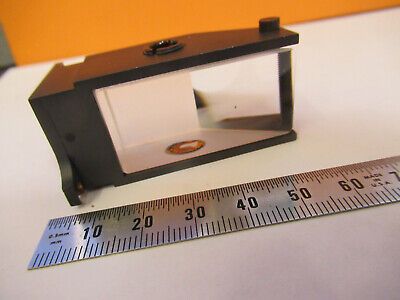 BAUSCH LOMB GLASS PRISM HEAD OPTICS MICROSCOPE PART AS PICTURED #F9-A-33