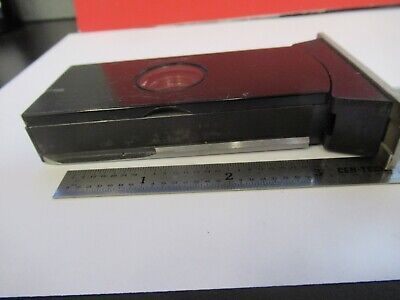 LEITZ SLIDE CURVATURE 894168 MEASURING TOOLMAKER MICROSCOPE PART AS PIC &A9-A-89