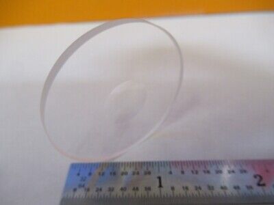 OPTICAL BK7 GLASSROUND PL-CC CENTRE LENS MIL-SPEC OPTICS AS PICTURED &27-B-20