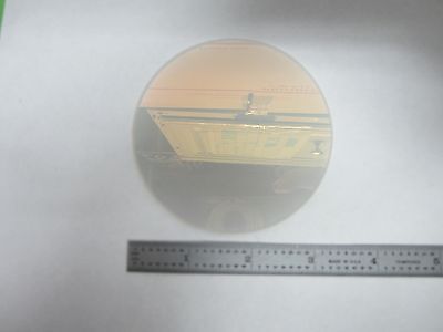 OPTICAL COATED FLAT WINDOW WITH RARE HUE LASER OPTICS BIN#M6-07ii