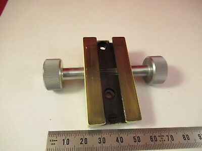 WILD SWISS M11 BRASS MICROMETER ASSEMBLY MICROSCOPE PART AS PICTURED &FT-4-114