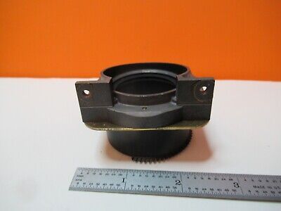 OLYMPUS IRIS DIAPHGRAM ASSEMBLY MICROSCOPE PART OPTICS AS PICTURED &16-A-73