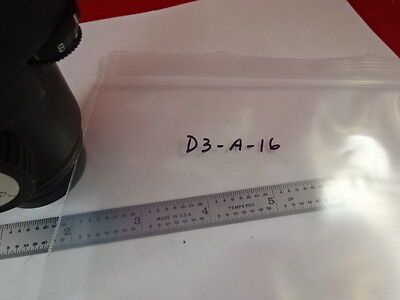 MICROSCOPE PART PHOTO EYEPIECE + SHUTTER OPTICS AS IS #D3-A-16