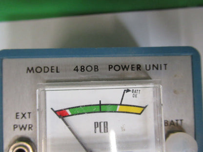 PCB PIEZOTRONICS ICP POWER SUPPLY 480B for ACCELEROMETER AS PICTURED &R8-A-55