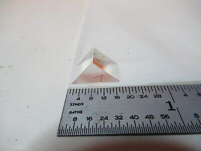 OPTICAL GLASS PRISM MIL SPEC OPTICS AS PICTURED &FT-5-67