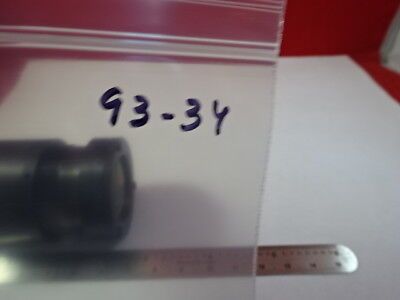 MOUNTED LENS AUS JENA ZEISS NEOPHOT GERMANY OPTICS MICROSCOPE PART AS IS #93-34