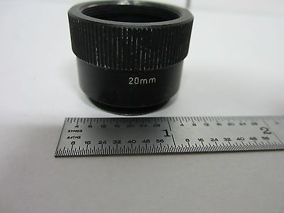 MICROSCOPE 20 mm COSMICAR PENTAX C-MOUNT TV CAMERA EXTENDER ADAPTER BIN#M9-12