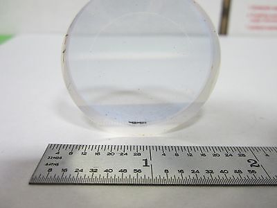 OPTICAL FLAT COATED LENS REMOVED FROM HIGH END LASER OPTICS AS IS BIN#P5-65