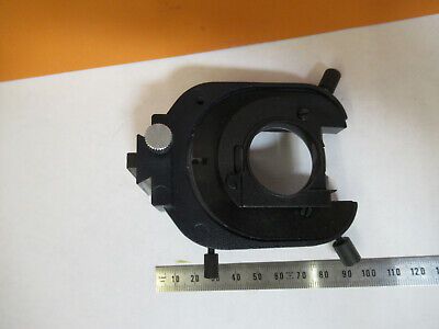 LEICA DMRB CONDENSER HOLDER PIECE GERMANY MICROSCOPE PART AS PICTURED R7-A-45