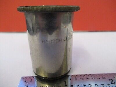 ANTIQUE BAUSCH LOMB EYEPIECE "1" OCULAR OPTICS MICROSCOPE PART AS PIC #H6-A-40