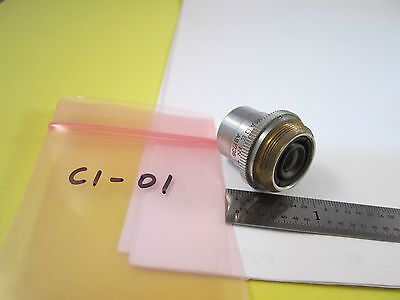 MICROSCOPE OBJECTIVE SPENCER AMERICAN OPTICS 10X 16 mm BIN#C1-01