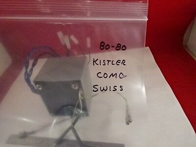 KISTLER SWISS COMO POWER SUPPLY TRANSFORMER  AS IS #80-80