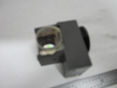 OPTICAL BEAM SPLITTER + PRISM ASSEMBLY LASER ENGLAND UK OPTICS BIN#Q4-61