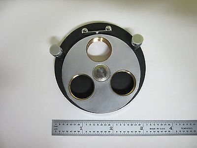 MICROSCOPE PART NOSEPIECE TURRET UNITRON L3R-1782 AS IS  BIN#19V-B-01