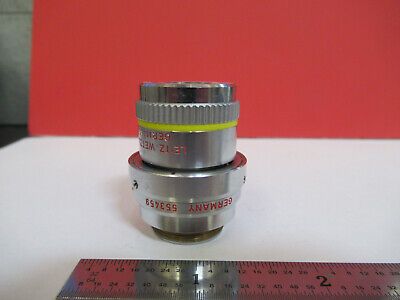 LEITZ 553459 DIC + INFINITY 10X OBJECTIVE MICROSCOPE OPTICS AS PICTURED #B1-A-62