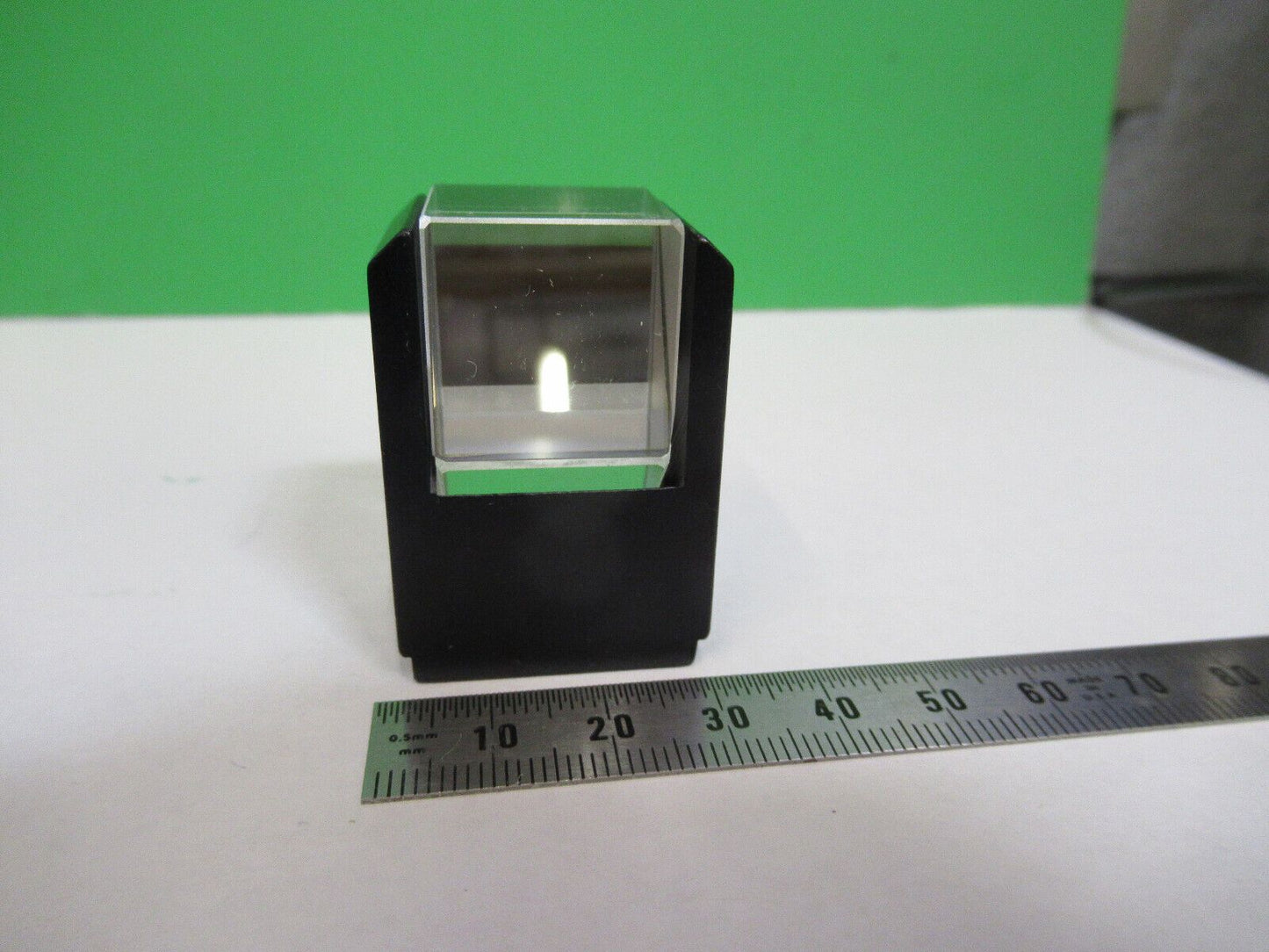 KENT TOKYO JAPAN HEAD GLASS PRISM OPTICS MICROSCOPE PART AS PICTURED &G2-A-17