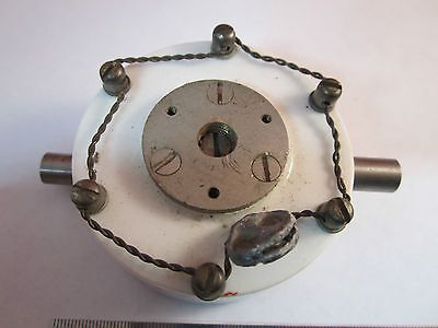 VINTAGE QUARTZ CRYSTAL BLILEY 1930's FREQUENCY CONTROL HAM RADIO BIN#5M