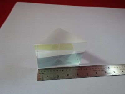 OPTICAL GLASS PRISM OPTICS AS IS &51-A-04