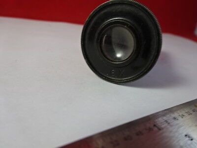 ANTIQUE LEITZ GERMANY 6X EYEPIECE OCULAR OPTICS MICROSCOPE PART AS IS #91-34