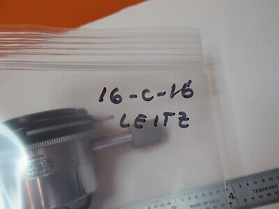 ERNST LEITZ WETZLAR DEUTSCHLAND KONDENSATOR für MIKROSKOP WIE ABGEBILDET &amp;16-C-16