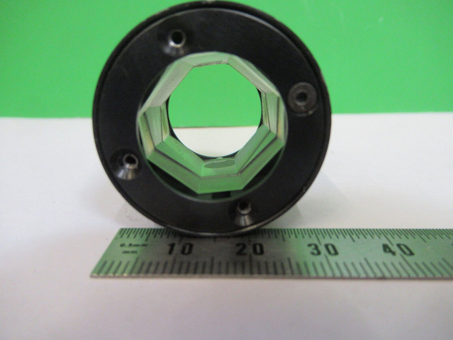 OPTICAL MOUNTED ROTATOR PRISM LASER OPTICS AS PICTURED &Z7-A-09