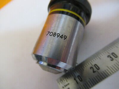 BAUSCH LOMB 40X OBJECTIVE 708449 LENS OPTICS MICROSCOPE PART AS PICTURED P2-A-12