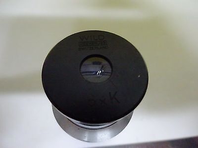 MICROSCOPE PART EYEPIECE WILD HEERBRUGG SWISS 6xK OPTICS AS IS BIN#W9-33