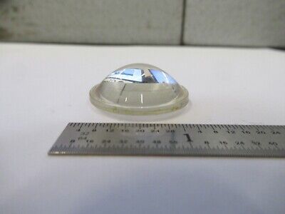 OPTICAL BI CONVEX ILLUMINATOR LENS OPTICS AS PICTURED &A9-A-38