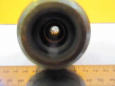 ANTIQUE BRASS ERNST LEITZ 1/12 OBJECTIVE MICROSCOPE PART AS PICTURED &7B-B-21