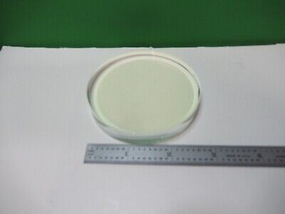 OPTICAL FLAT FUSED SILICA ZYGO 3" DIA UV coating OPTICS AS PICTURED #15-A-82