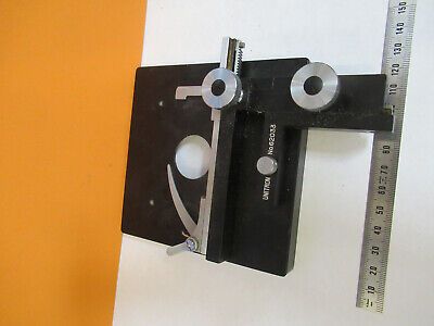 UNITRON JAPAN XY STAGE TABLE MICROSCOPE PART AS PICTURED #P4-B-26