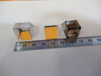 AO SPENCER LOT GLASS PRISM HEAD OPTICS MICROSCOPE PART AS PICTURED &8Y-A-92