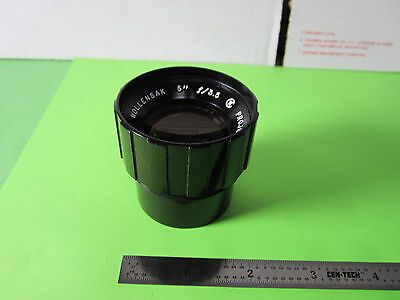 OPTICAL LENS WOLLENSAK ANASTIGMAT 5" PROJECTION OPTICS BIN#B5-06