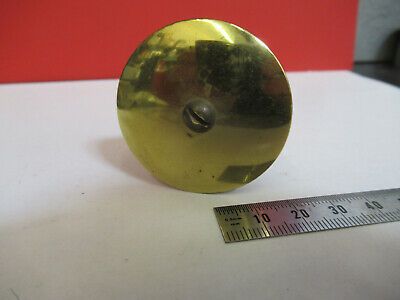 ANTIQUE BAUSCH LOMB BRASS UNKNOWN ASSEMBLY MICROSCOPE PART AS PICTURED #mB7-A-36