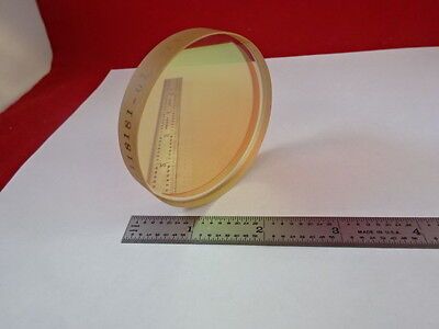 OPTICAL ZERODUR GLASS FLAT DICHROIC MIRROR OPTICS INTERFEROMETER AS IS B#Q1-A-02