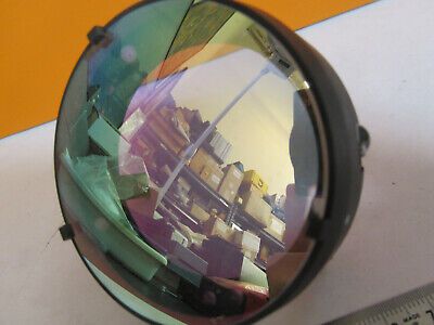 OPTICAL MIL SPEC RARE MOUNTED COATED LENS LASER OPTICS AS PICTURED &P6-A-64