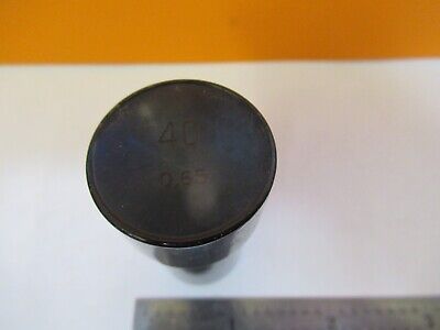 ANTIQUE BRASS EMPTY OBJECTIVE CAN CARL ZEISS MICROSCOPE PART AS PIC &7B-B-101