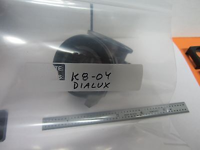 MIKROSKOPTEIL DIALUX LEITZ WETZLAR GERMANY ILLUMINATOR + IRIS OPTICS BIN#K8-04