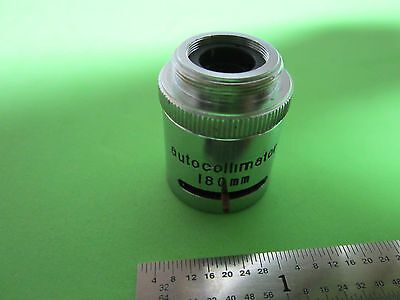 MICROSCOPE OPTICS INFRARED RESEARCH DEVICES AUTOCOLLIMATOR OBJECTIVE  BIN#4T