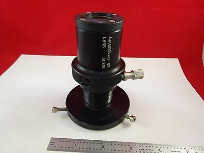 MICROSCOPE PART MAGNOVAR 5X LENS OPTICS AS IS BIN#M3-B-39