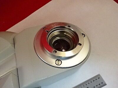 MICROSCOPE PART CARL ZEISS GERMANY OPTICAL HEAD OPTICS AS IS BIN#AD-23