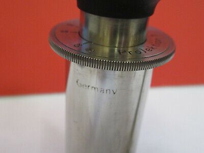 ANTIQUE CARL ZEISS GERMANY EYEPIECE PROJECTION1 MICROSCOPE AS PICTURED &8Z-A-142