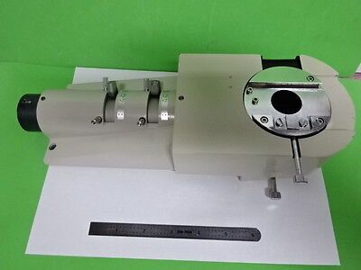 MICROSCOPE PART MITUTOYO JAPAN VERTICAL ILLUMINATOR POL OPTICS AS IS B#F5-C-08